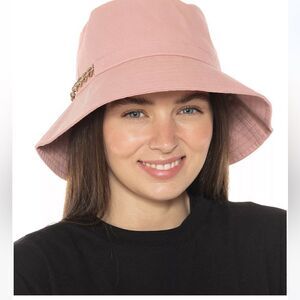 INC INTERNATIONAL CONCEPTS Women's Chain-Trim Bucket Hat
